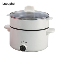 Kuchenka elektryczna patelnia gorący kociołek ogrzewanie Pan Cook Fry gulasz Steam dla 2-4 osób Self Service kuchenka prezent akademik 2